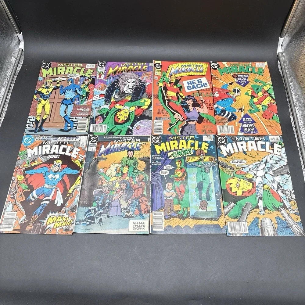 Lot of 8 Mister Miracle Comics 1980s 1990s DC Giffen DeMatteis